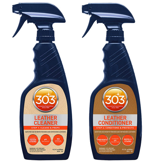 303 Leather Cleaner  Conditioner Kit [30228/30227KIT]