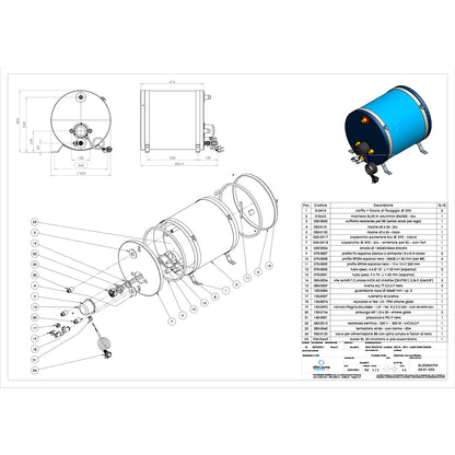 Albin Group Marine Premium Water Heater 8G - 120V [08-01-025]