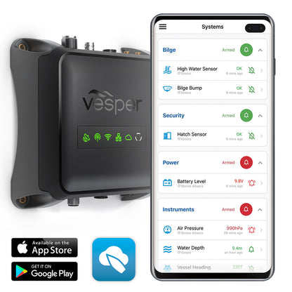 Vesper Cortex M1- Full Class B SOTDMA SmartAIS Transponder w/Remote Vessel Monitoring - Only Works in North America [010-02815-00]