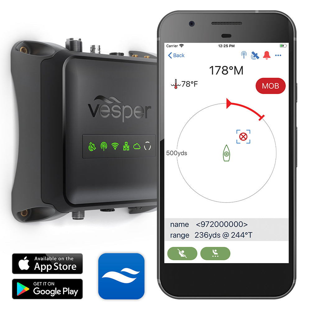 Vesper Cortex M1- Full Class B SOTDMA SmartAIS Transponder w/Remote Vessel Monitoring - Only Works in North America [010-02815-00]