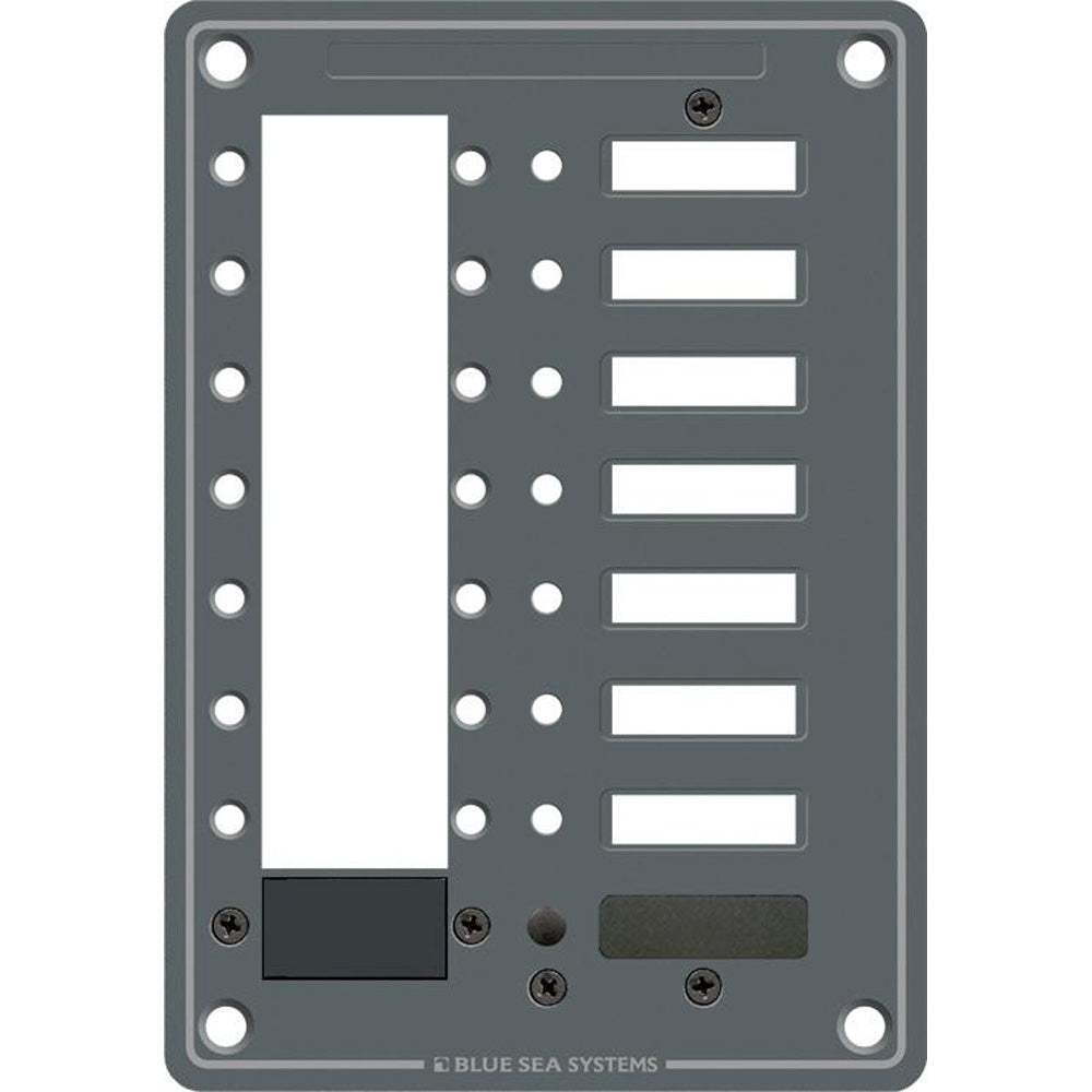 Blue Sea 8087 8 Position DC C-Series Panel - Blank [8087]