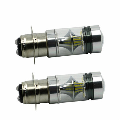 100W Super White LED Headlights Bulbs Low High Beam for Yamaha RAPTOR 350 700 RHINO GRIZZLY 125 350 400 450 660 YFZ350 YFZ450