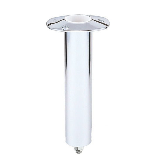 Lee's 0 Degree Stainless Steel Swivel Base Flush Mount Rod Holder - Medium - 2" OD X 6.5" Tube f/ Small Bent Butts [RH5167V]