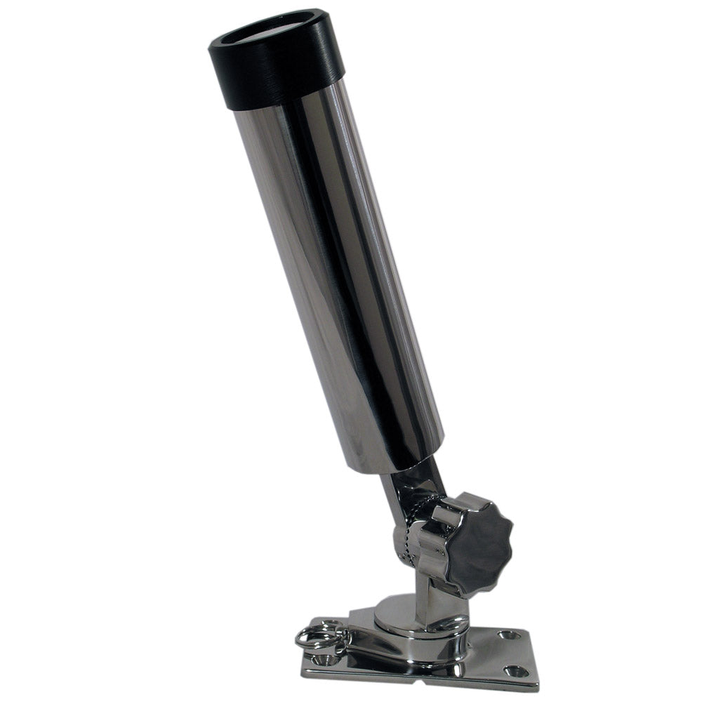 Whitecap Bluewater SS 360/180 Deg. Removable Rod Holder [S-7007CBLUE]