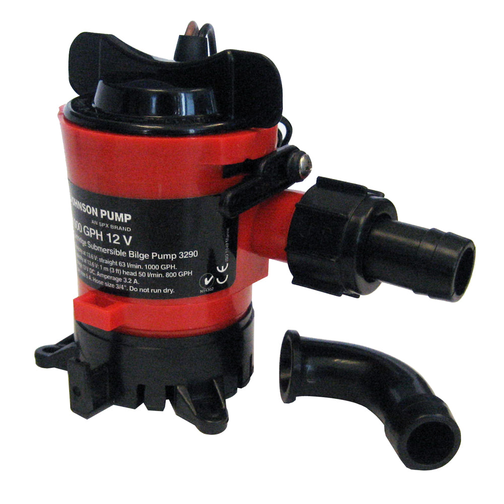 Johnson Pump 750 GPH Bilge Pump 3/4" Hose 12V Dura Port [32703]