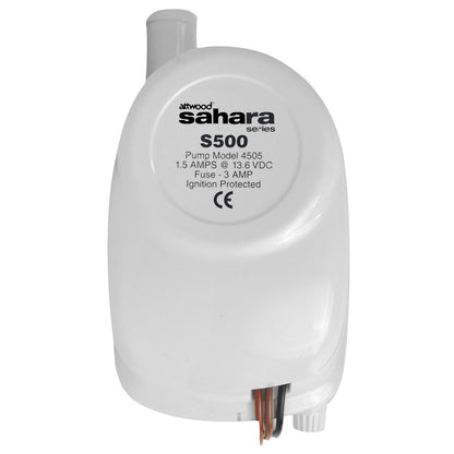 Attwood Sahara Automatic Bilge Pump S500 Series - 12V - 500 GPH [4505-7]