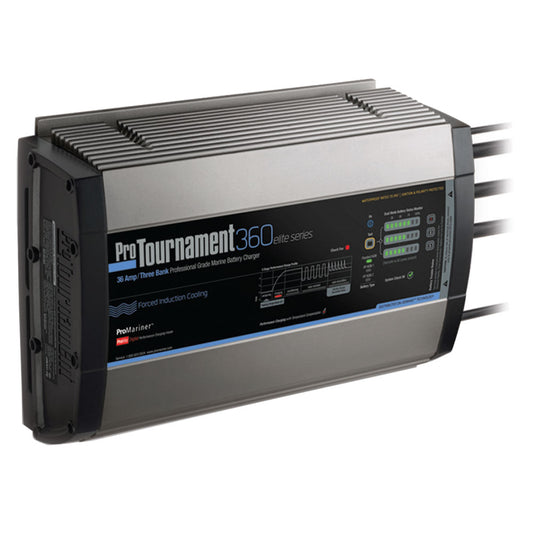 ProMariner ProTournament 360 elite Triple Charger - 36 Amp, 3 Bank [52036]