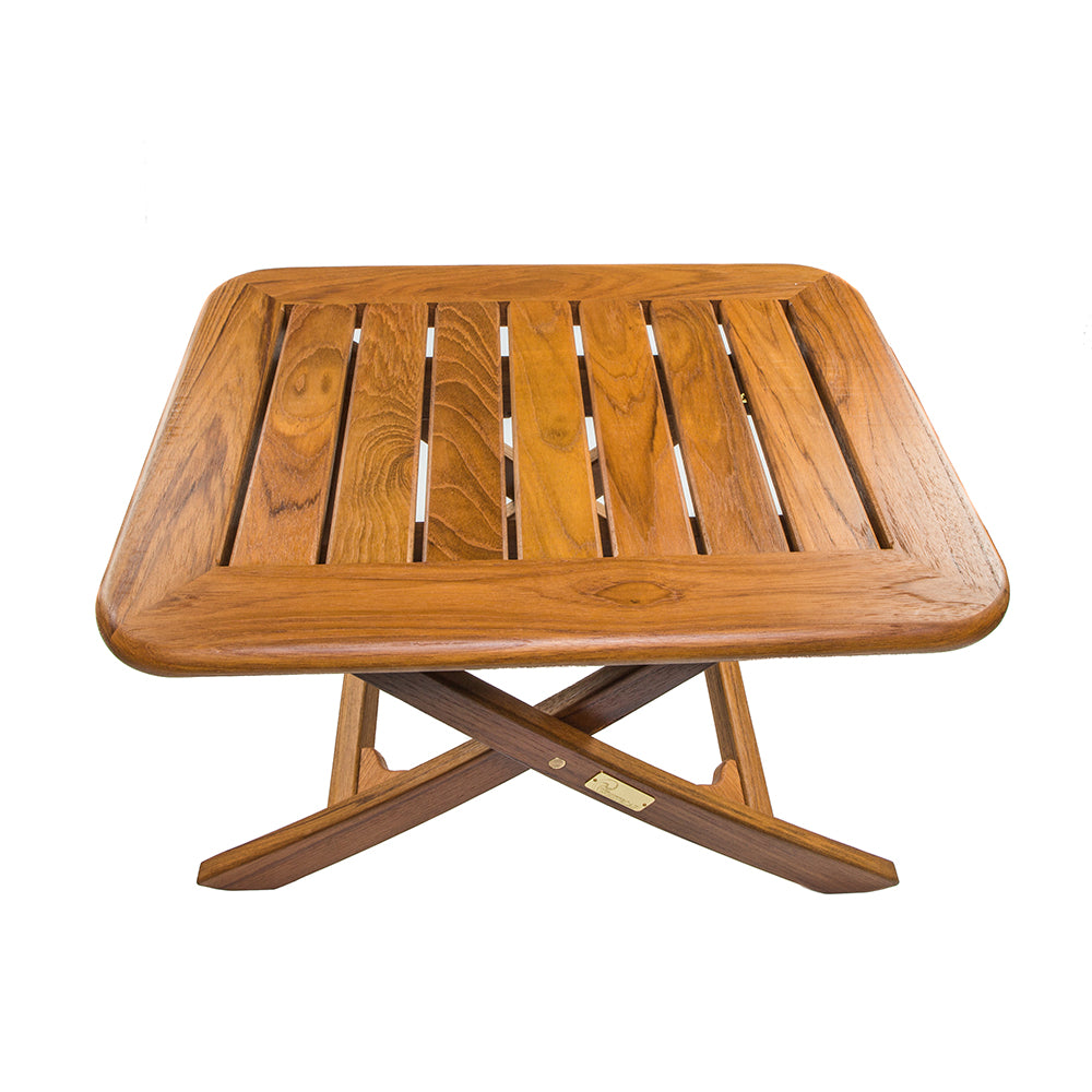 Whitecap Teak Small Adjustable Slat Top Table [60028]