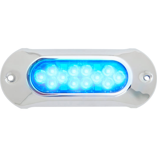 Attwood Light Armor Underwater LED Light - 12 LEDs - Blue [65UW12B-7]