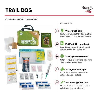 Adventure Medical Dog Series - Trail Dog First Aid Kit [0135-0115]