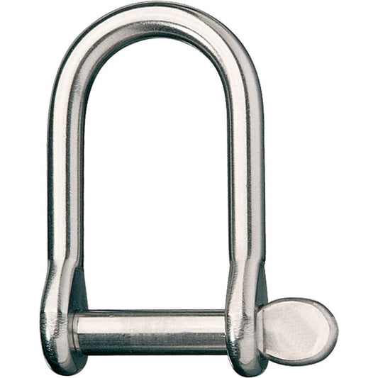 Ronstan Wide Dee Shackle - 3/16" Pin - 1-3/32"L x 25/32"W [RF1852]