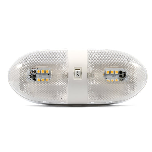 Camco LED Double Dome Light - 12VDC - 320 Lumens [41321]