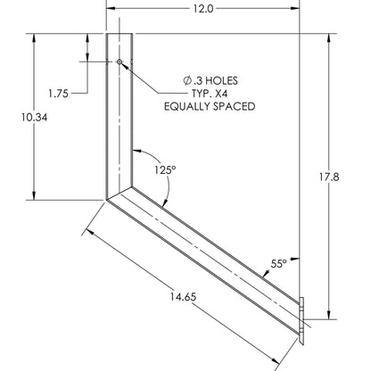 TACO Stainless Steel Table Column [F16-0005A]