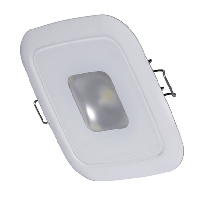 Lumitec Square Mirage Down Light - Spectrum RGBW Dimming - White Bezel [116127]