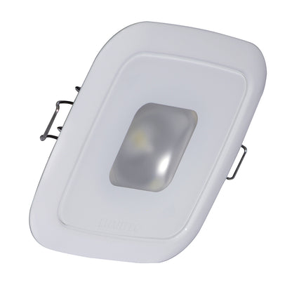 Lumitec Square Mirage Down Light - Spectrum RGBW Dimming - White Bezel [116127]