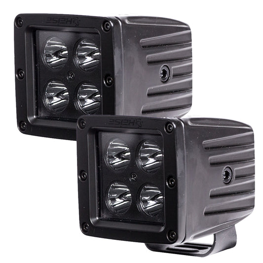 HEISE Blackout 4 LED Cube Light - 3" - 2 Pack [HE-BCL2S2PK]