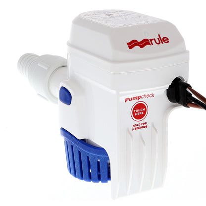 Rule Rule-Mate 500 Fully Automated Bilge Pump - 12V [RM500B]