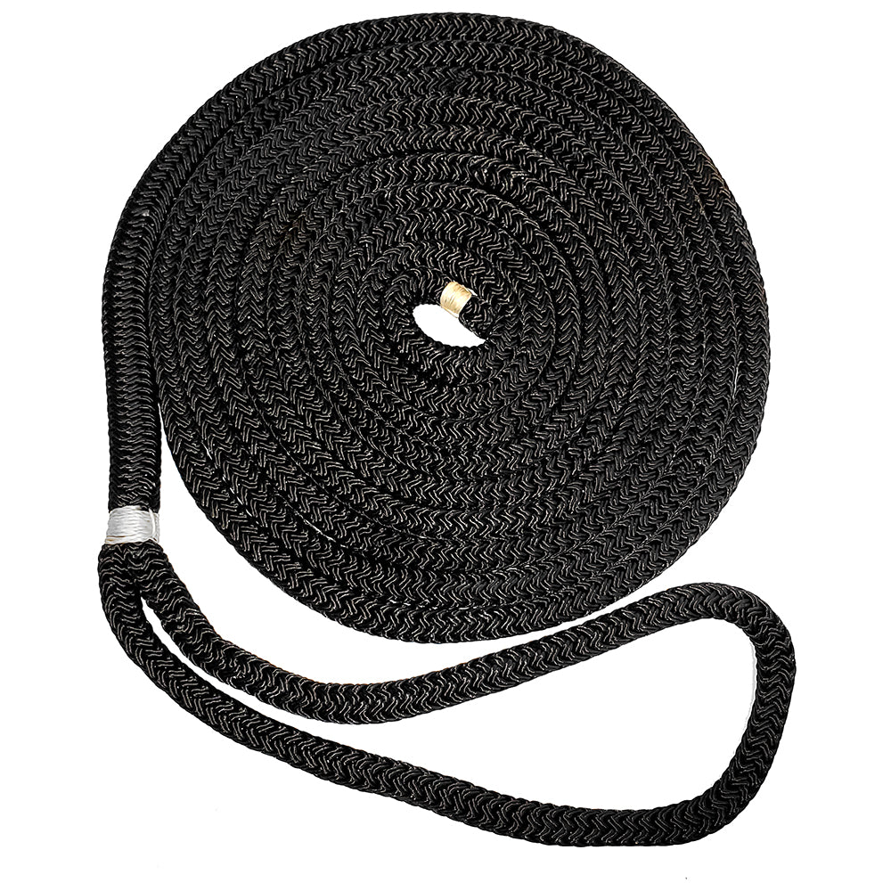 New England Ropes 3/4" Double Braid Dock Line - Black - 35 [C5054-24-00035]