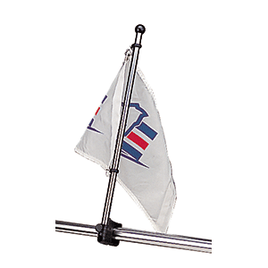 Sea-Dog Stainless Steel Rail Mount Flagpole - 17" [327122-1]