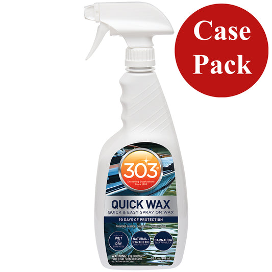 303 Marine Quick Wax - 32oz *Case of 6* [30213CASE]