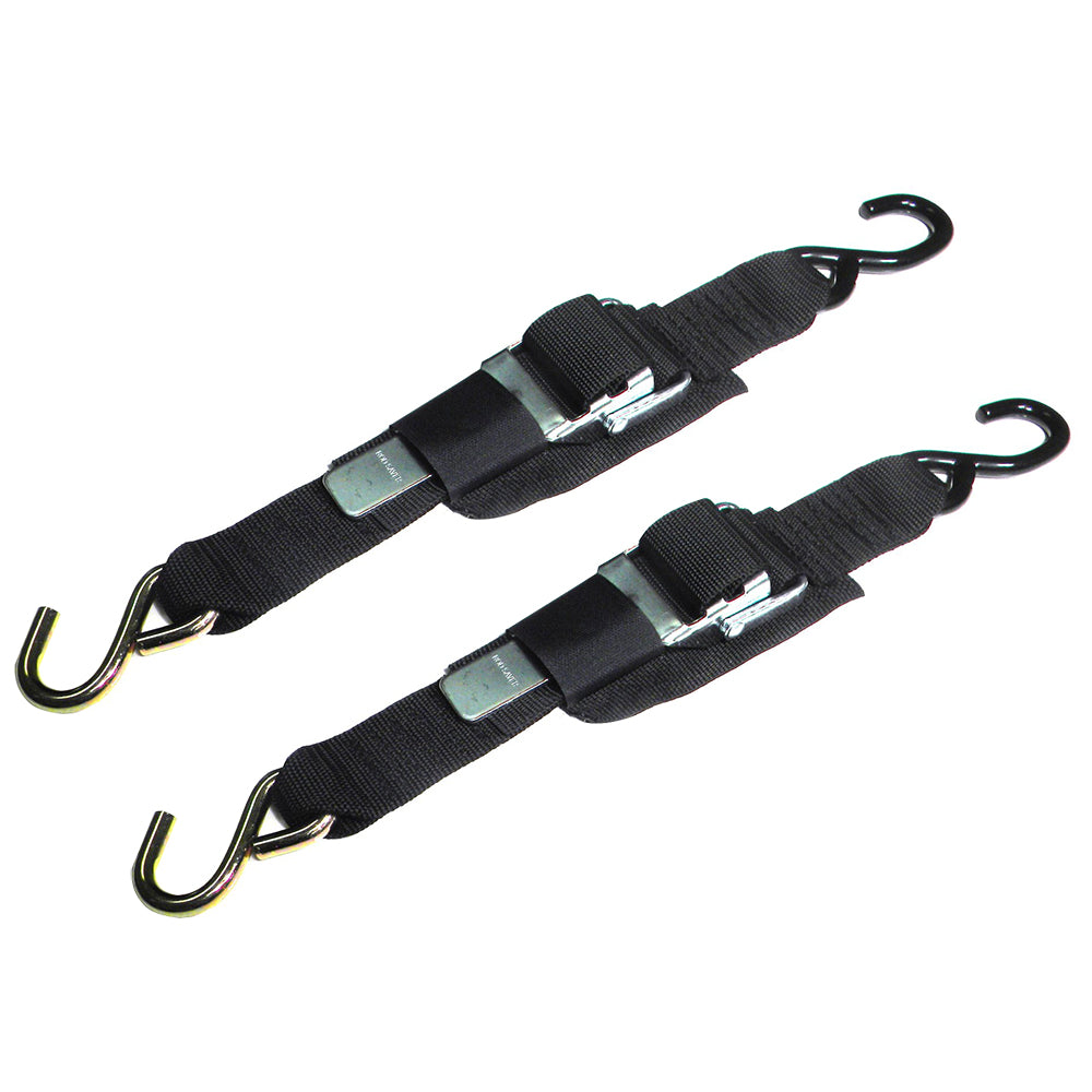 Rod Saver Paddle Buckle Trailer Tie-Down - 2" x 2 - Pair [2PB2]