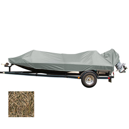 Carver Performance Poly-Guard Styled-to-Fit Boat Cover f/17.5 Jon Style Bass Boats - Shadow Grass [77817C-SG]