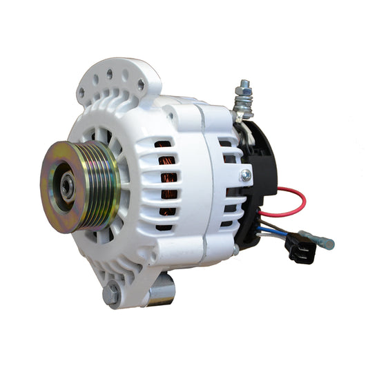 Balmar Alternator 120 Amp 12V 1-2" Single Foot Single K6 Pulley w/Isolated Grounding [621-120-K6]