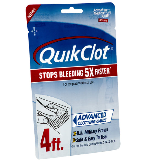 QuikClot Advanced Clotting Gauze - 3" x 4 [5020-0026]