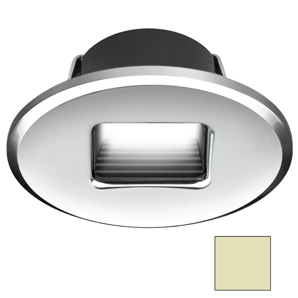 I2Systems Ember E1150Z Snap-In - Polished Chrome - Oval - Warm White Light [E1150Z-13CAB]