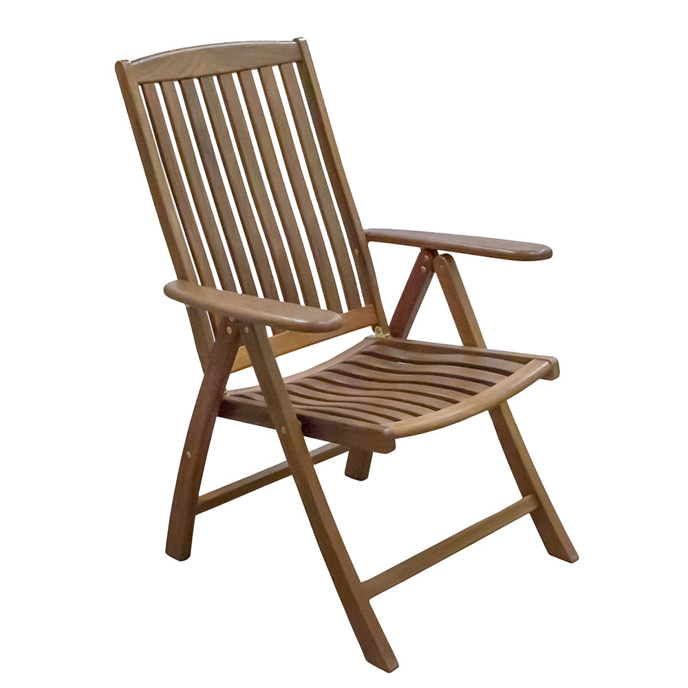 Whitecap Reclining Arm Chair - Teak [60071]