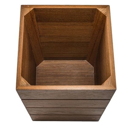 Whitecap Small Waste Basket - Teak [63102]