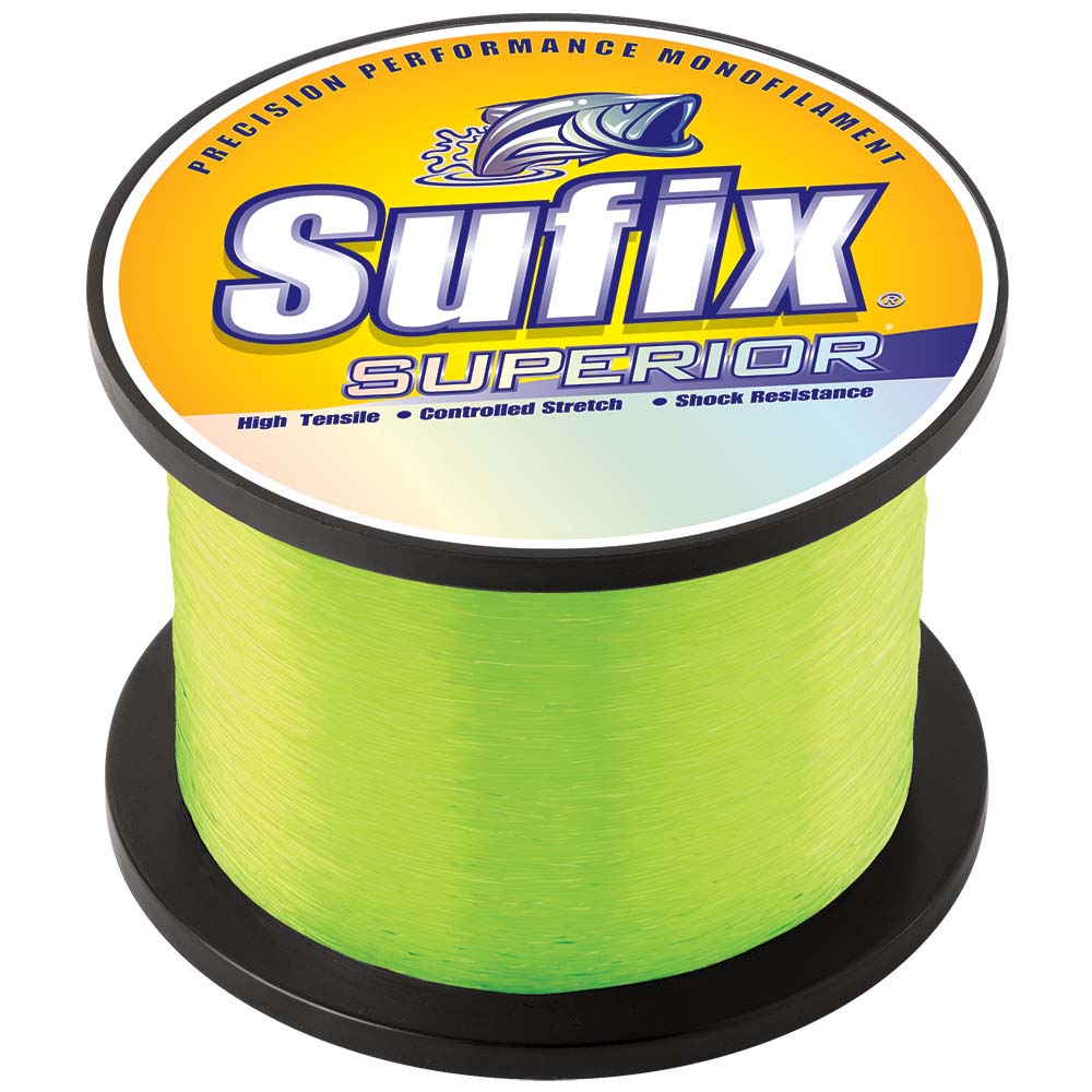 Sufix Superior Hi-Vis Yellow Monofilament - 100lb - 1205 yds [647-699]