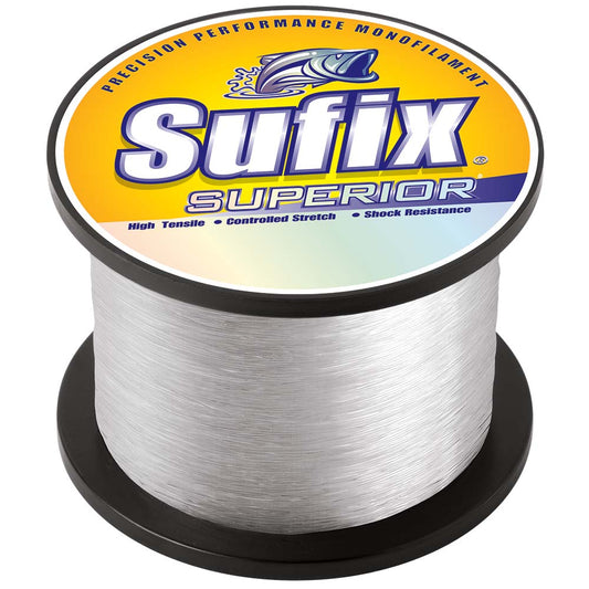 Sufix Superior Clear Monofilament - 50lb - 2405 yds [647-550]