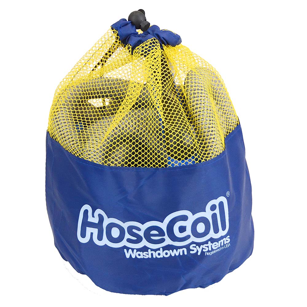 HoseCoil Expandable 50 Grey Hose Kit w/Nozzle  Bag [HCE50K-GRAY]