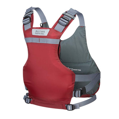 Mustang Womens Destiny Foam Vest - Merlot/Grey - Small/Medium [MV7050-860-S/M-216]