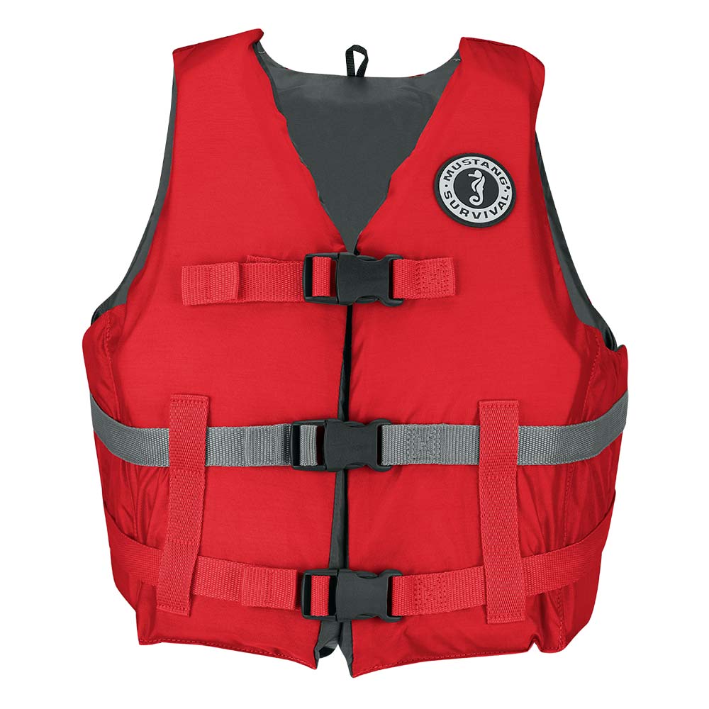 Mustang Livery Foam Vest - Red - XL/XXL [MV701DMS-4-XL/XXL-216]