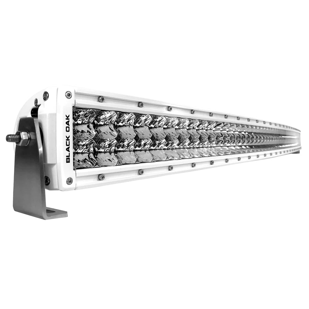 Black Oak Pro Series Curved Double Row Combo 50" Light Bar - White [50CCM-D5OS]