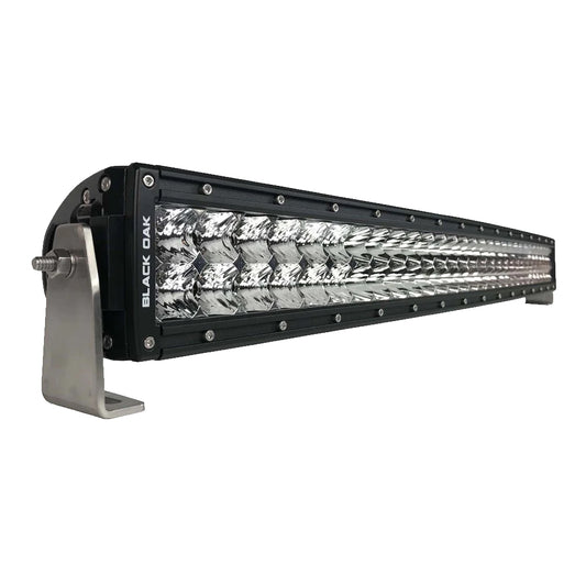 Black Oak Pro Series Curved Double Row Combo 30" Light Bar - Black [30CC-D5OS]