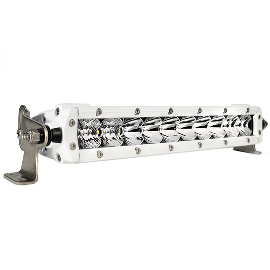 Black Oak Single Row Combo 10" Light Bar - White [10CM-S5OS]