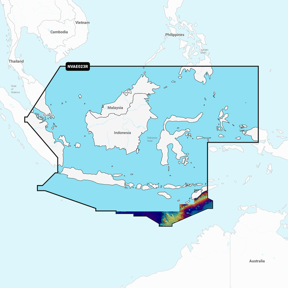 Garmin Navionics Vision+ NVAE023R - Java  Borneo - Marine Chart [010-C1221-00]