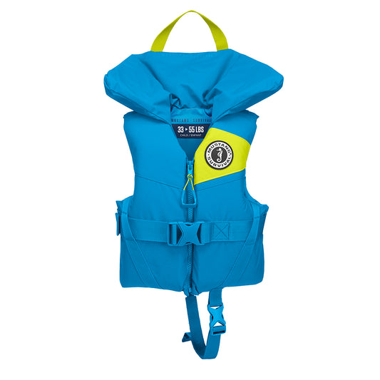 Mustang Lil Legends Child Foam Vest - Azure Blue [MV3555-268-0-216]