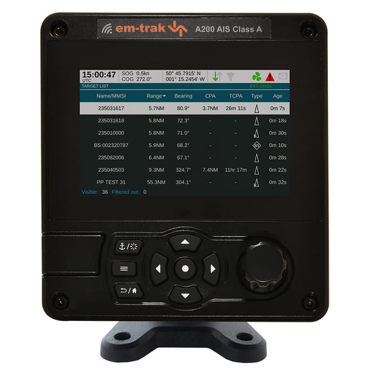 em-trak A200 Class A AIS Transceiver [425-0012]